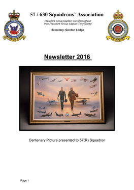 Newsletter 2016