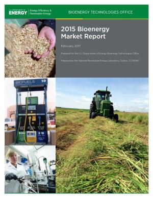 2015 Bioenergy Market Report