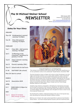 Newsletter 14.1.11