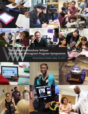 The Goizueta-Woodrow Wilson Enrichment Microgrant Program Symposium