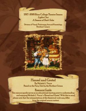Hansel and Gretel by Michele L