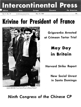 Krivine for President of France