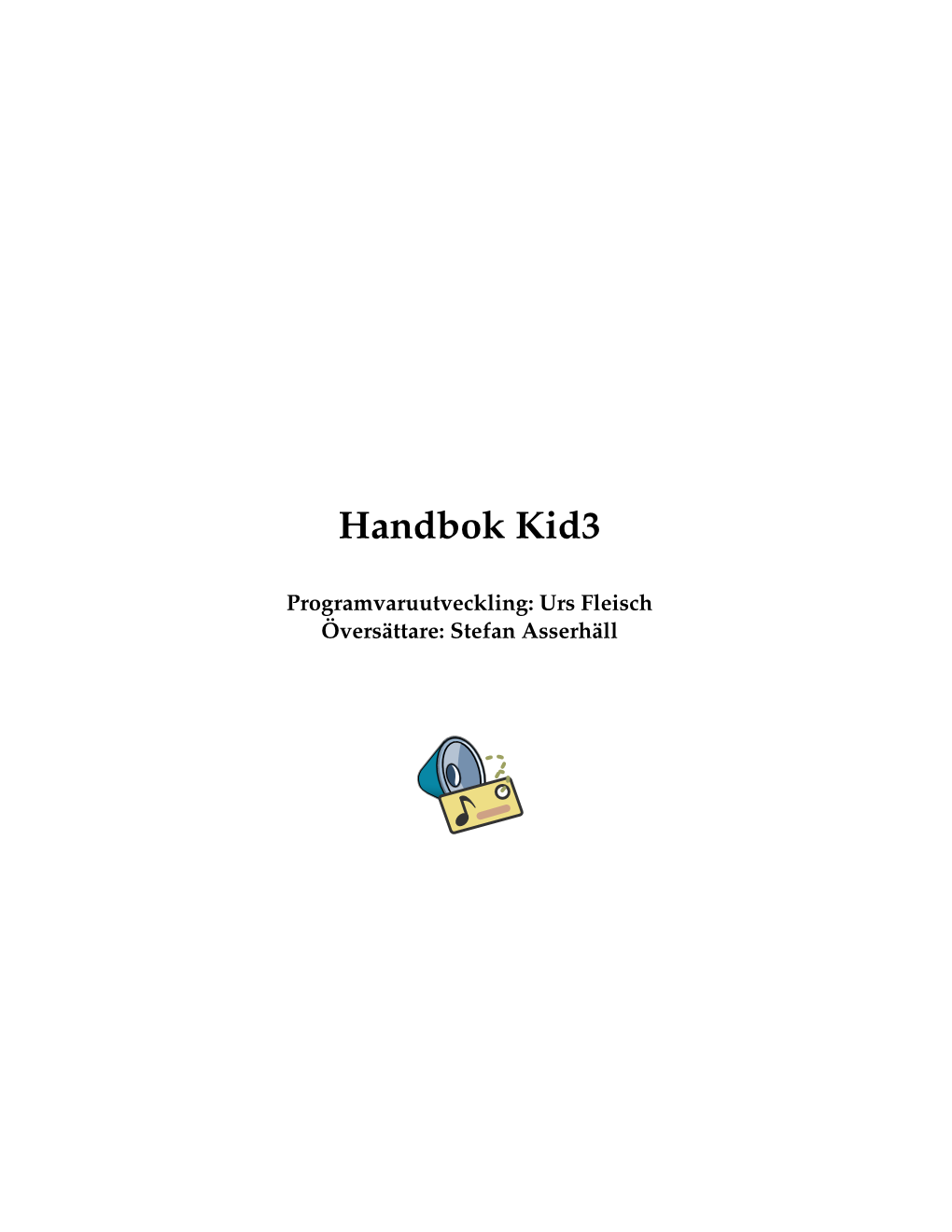 Handbok Kid3