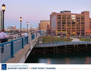 51 Sleeper Street Seaport District // Fort Point Channel