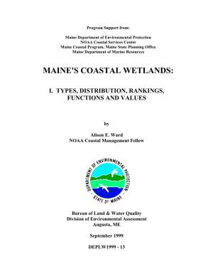 Maine's Coastal Wetlands