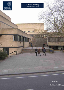 St Cross Building, 612/24/10029 University of Oxford