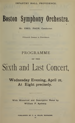 Boston Symphony Orchestra Concert Programs, Season 16, 1896-1897