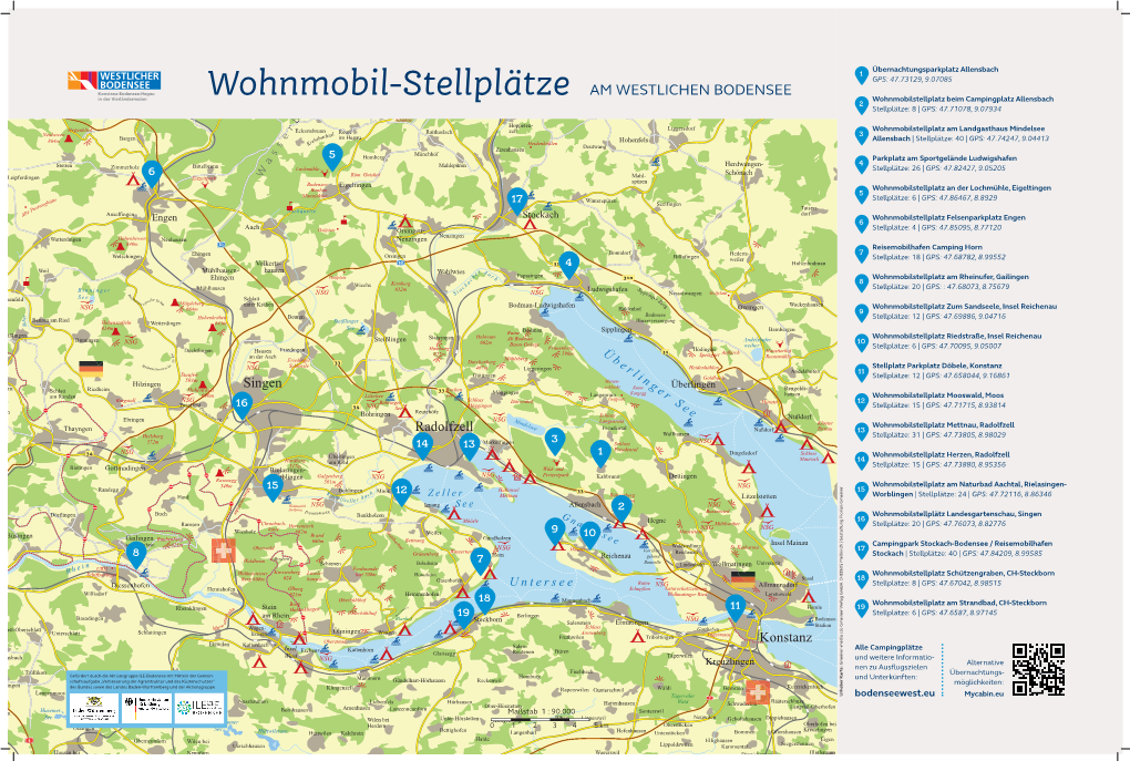 Wohnmobi -Stellplätze AM WESTLICHEN BODENSEE