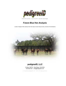 Future Blue Hen Analysis Pedigreeid