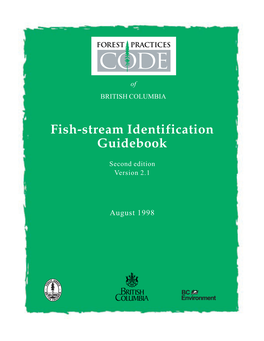 Fish-Stream Identification Guidebook