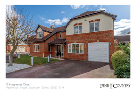 12 Hargreaves Close Heatherton Village | Littleover | Derby | DE23 3YH 12 HARGREAVES CLOSE