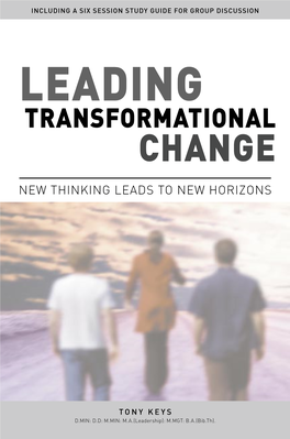 Leading Transformational Change.Indd
