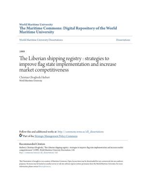 The Liberian Shipping Registry