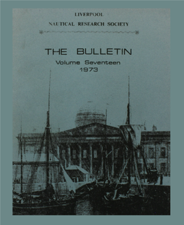 THE BULLETIN Volume Seventeen 1873 1 LIVERPOOL NAUTICAL