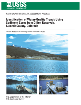 Identification of Water-Quality Trends Using Sediment Cores from Dillon Reservoir, Summit County, Colorado