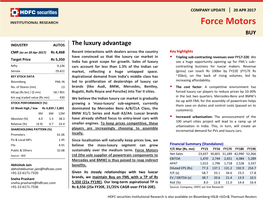 Force Motors