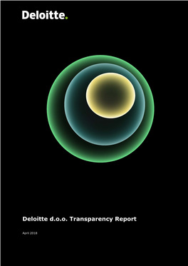 Deloitte D.O.O. Transparency Report