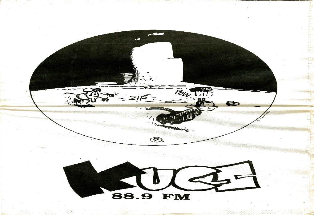 KUCI 88.9 FM [Spring 1991]