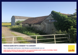 Period Barn with Consent to Convert