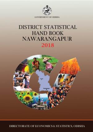 District Statistical Hand Book, Nawarangpur 2018