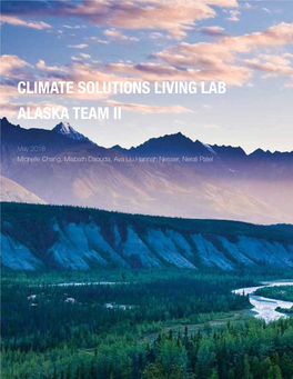 Climate Solutions Living Lab Alaska Team Ii
