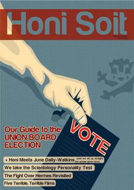 Our Guide to the UNION BOARD ELECTION