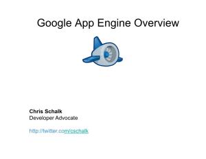 Google App Engine Overview