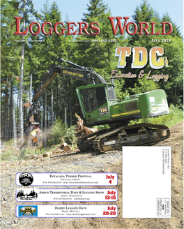 Download the July 2018 Issue of Loggers World