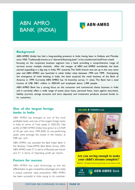 Abn Amro Bank (India)