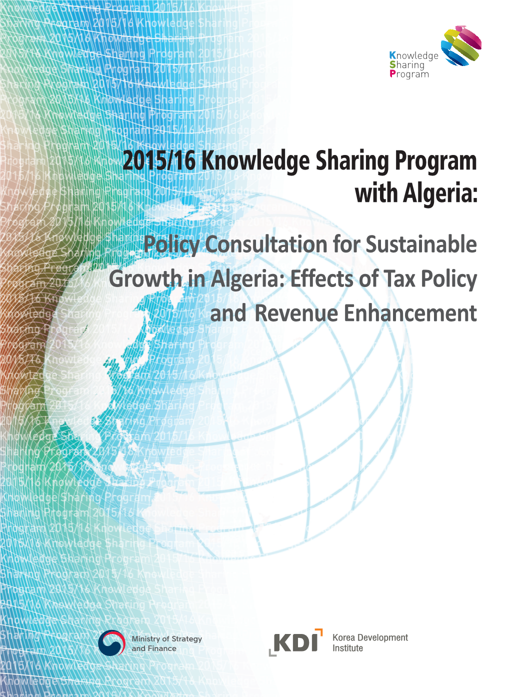 2015/16 Knowledge Sharing Program with Algeria