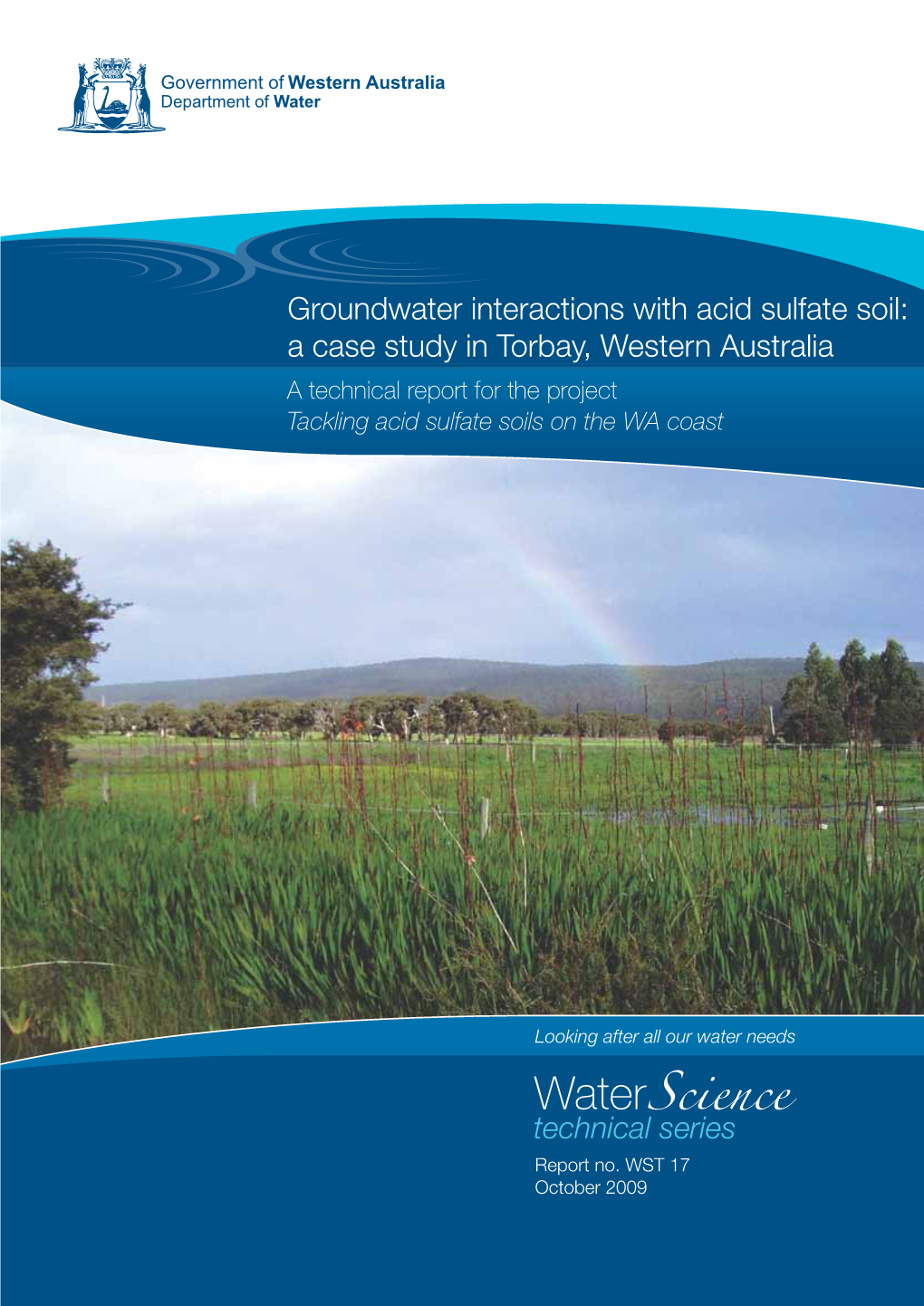 Groundwater Interactions with Acid Sulfate Soil: a Case Study in Torbay