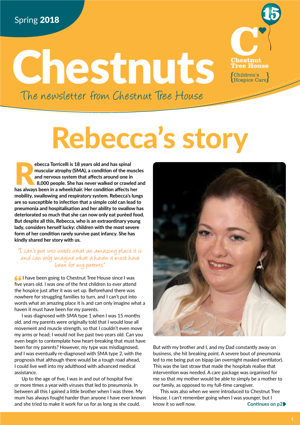 Rebecca's Story