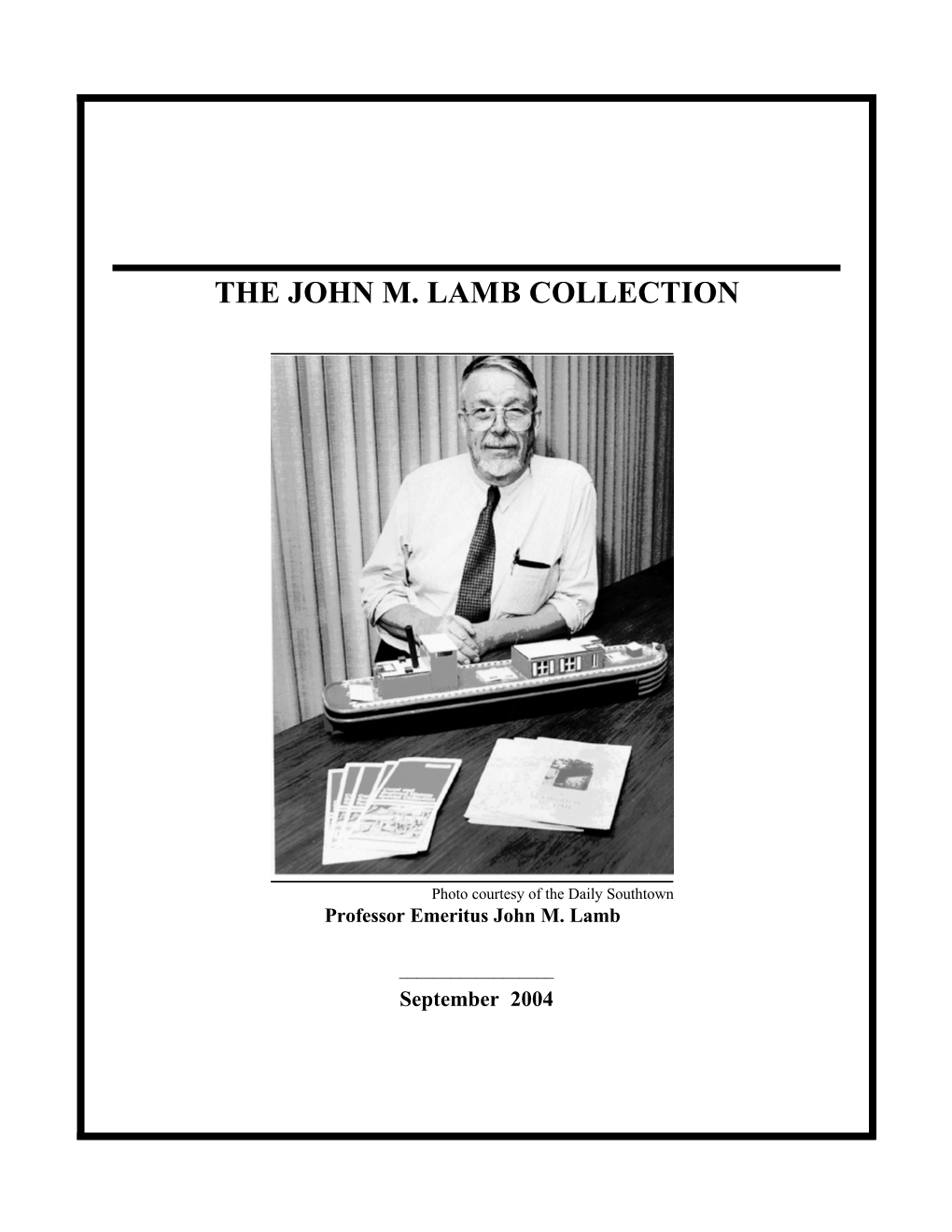 The John M. Lamb Collection