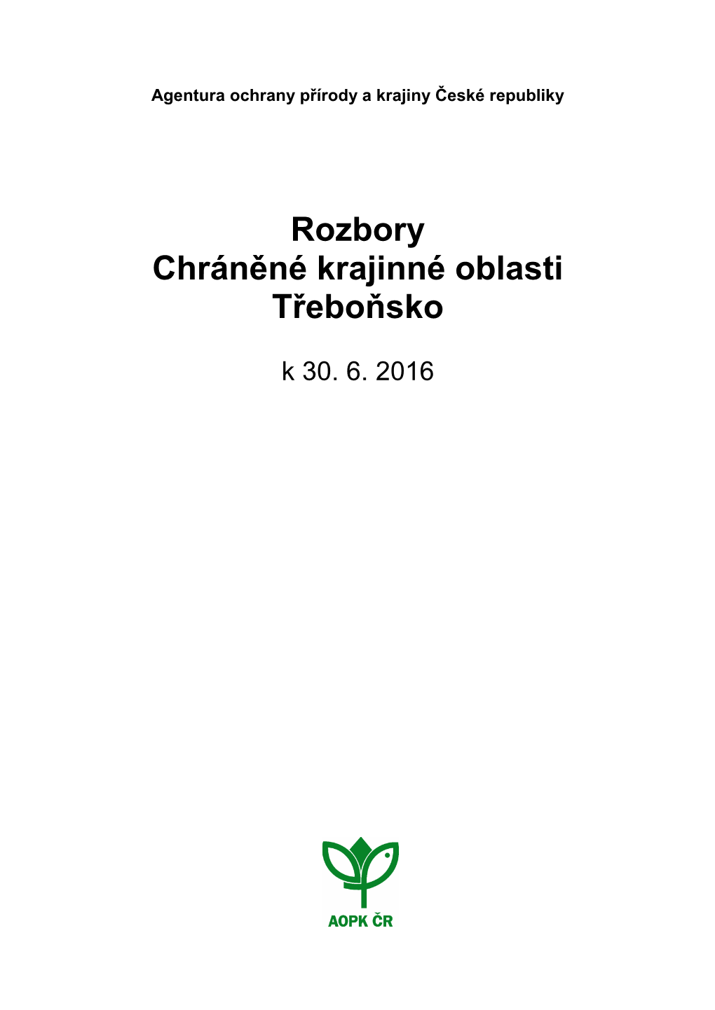 Agentura Ochrany Přírody a Krajiny České Republiky