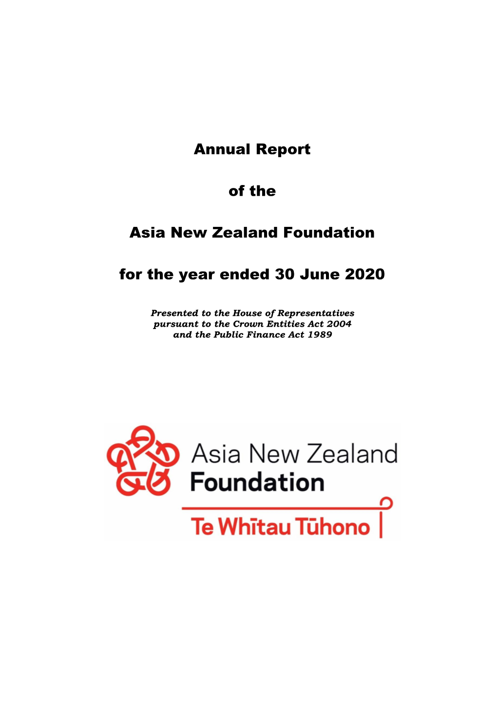 2020 Annual Report