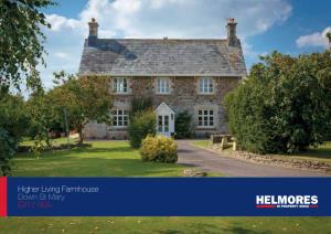 Higher Living Farmhouse Down St Mary EX17 6EA Beautiful Detached Four Bedroomed Victorian Farmhouse