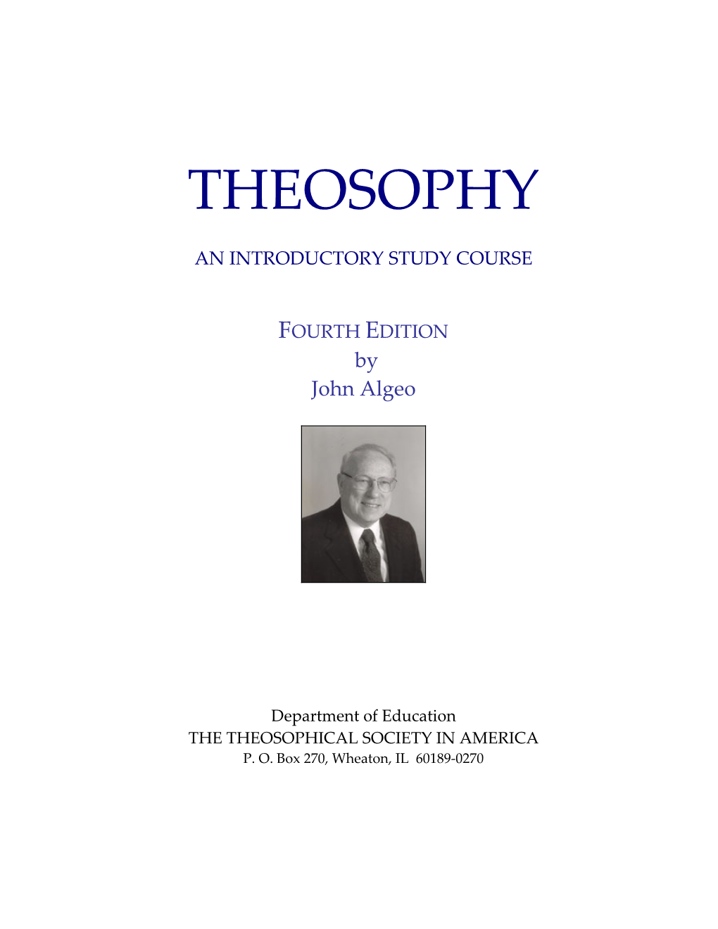 Theosophy Intro.Pdf