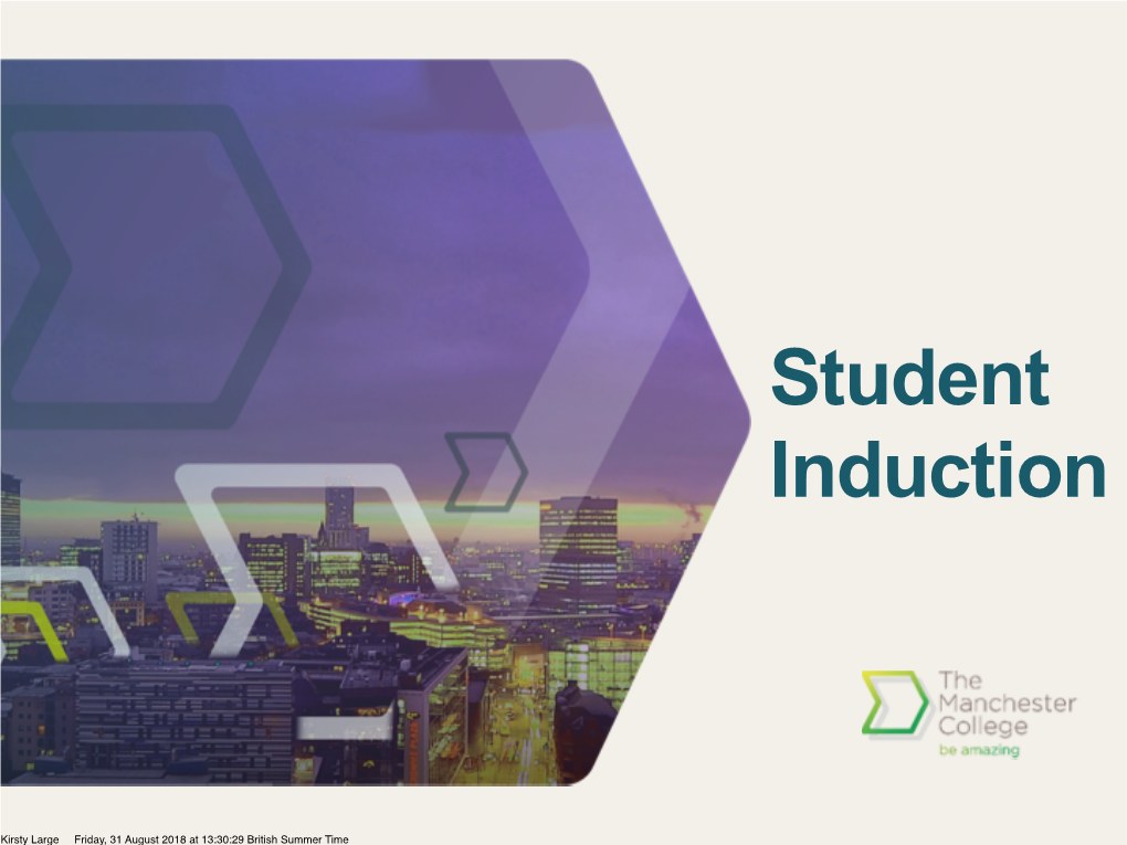 Student Induction V4