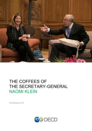 The Coffees of the Secretary-General Naomi Klein