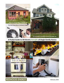 A Pocket Guide to All-Electric Retrofits of Single-Family Homes