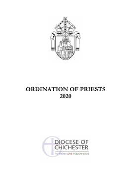 Ordination of Priests 2020