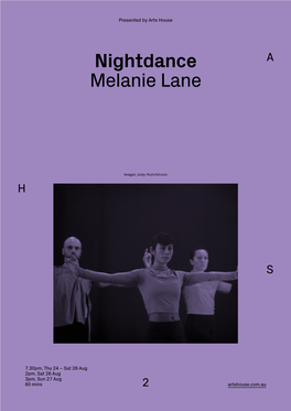 Nightdance Melanie Lane