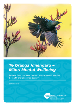 Te Oranga Hinengaro – Māori Mental Wellbeing