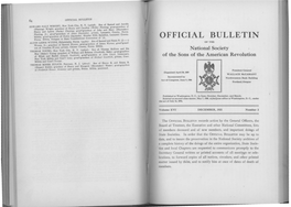 OFFICIAL BULLETIN Penna.' Militia, Delegate to State Constitutional Convention of 76