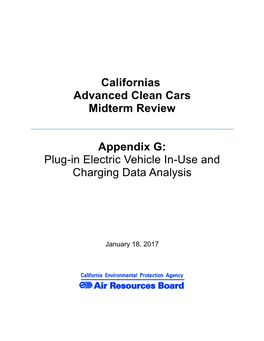 Plug-In Electric Vehicle In-Use and Charging Data Analysis