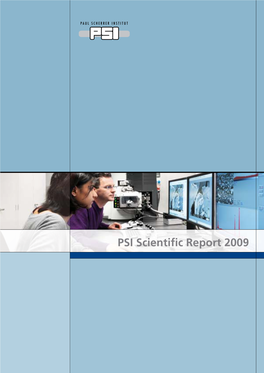 PSI Scientific Report 2009