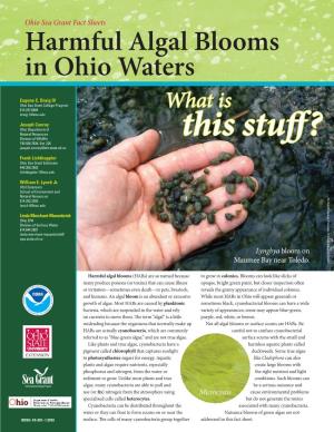 Harmful Algal Blooms in Ohio Waters