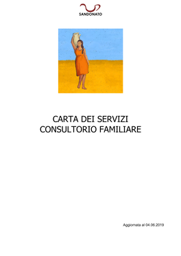 Carta Dei Servizi Consultorio Familiare
