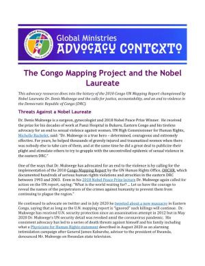 The Congo Mapping Project and the Nobel Laureate