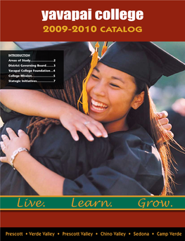 Yavapai College Catalog DIRECTORY